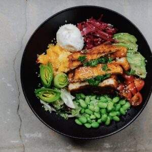 Halloumi och Mango